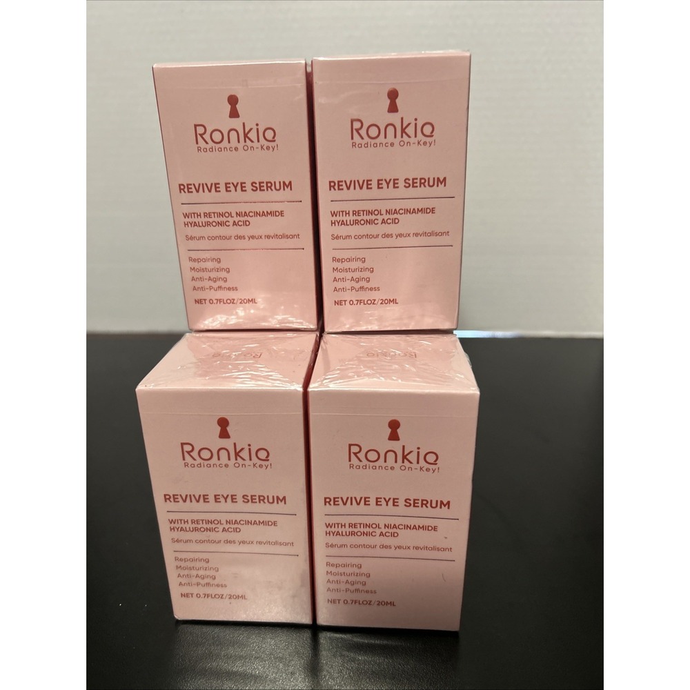 Bulk Lot 18x Ronkie Revive Eye Serum Retinol Niacinamide 0.7oz New